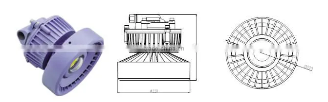 MCLED ATEX 30W COB MOSO Explosion-proof led industrial explosion proof lighting fixtures Zone1 and Zone 2 lighting