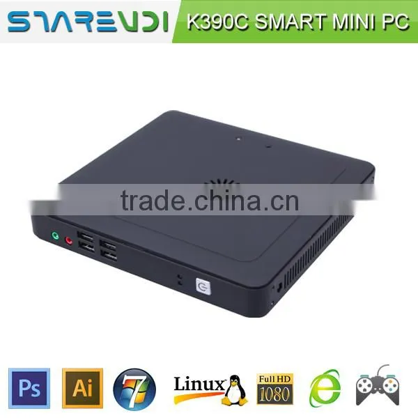 cheap mini pc computer k390C sharevdi 2G RAM 16G Flash support increasing for business