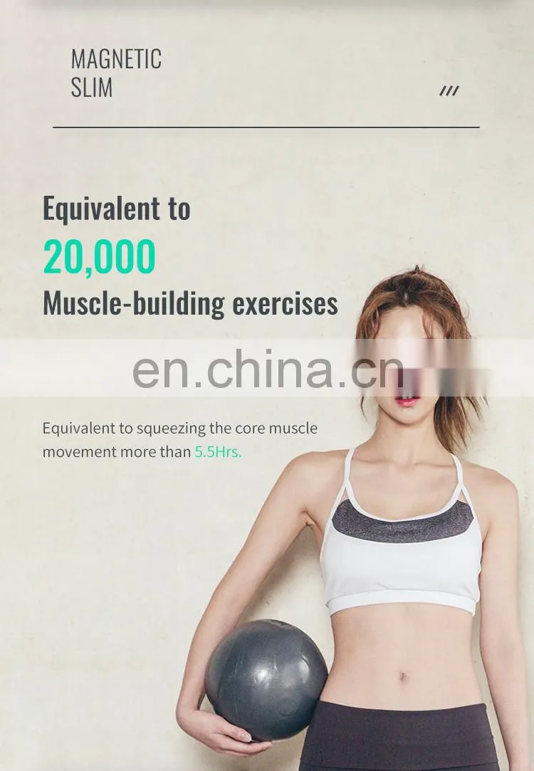 2022 ems body sculpt Electromagnetic 7 Tesla Ems 4 Handle Electromagnetic Muscle Stimulation Machine