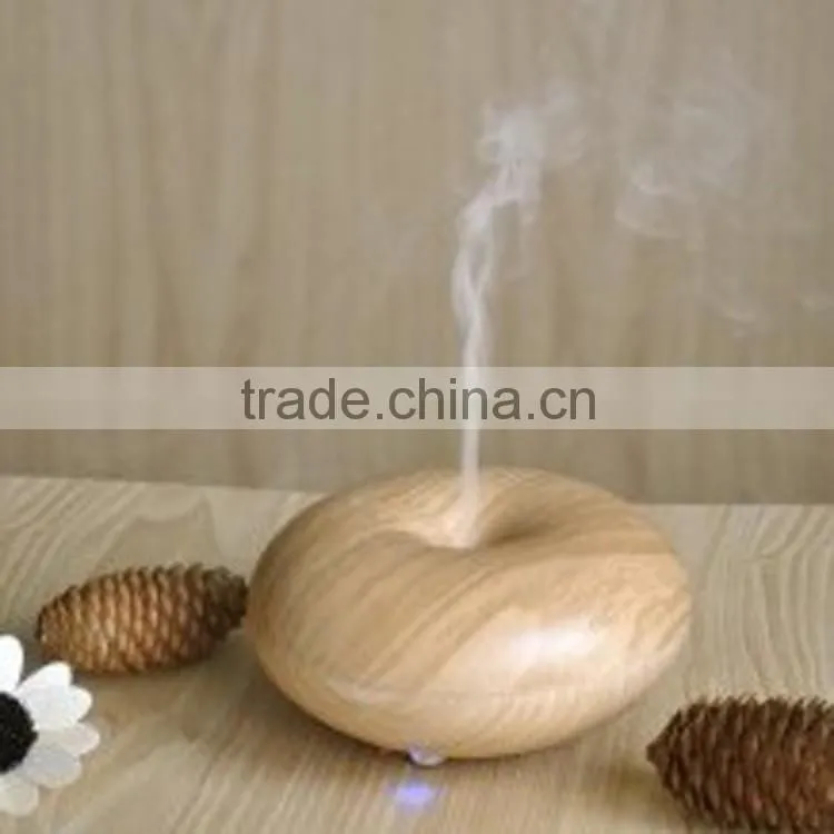 Aroma Diffuser Wood Grain LED Electric Ultrasonic Aromatherapy Scented Essential Oil Diffuser Cool Mist Humidifier Air Purifier