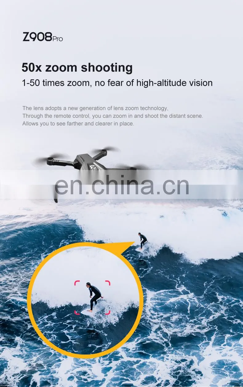 Z908pro RC Drone 4K Mini Dual camera Obstacle Avoidance Foldable Quadcopter RC Helicopter Toy