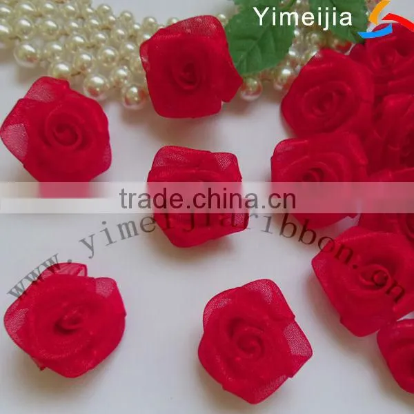 colorful no shrinkage organza ribbon
