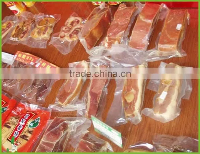 Double chamber vacuum packing machine for food