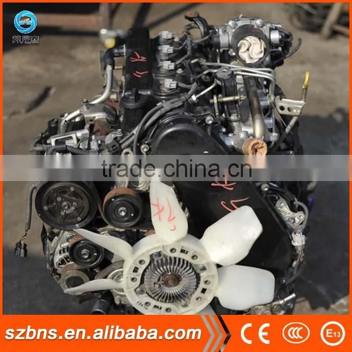 Japan produced complete 1KD 1KZ 2KD 3C diesel engine and transmission with reliable quality and condition