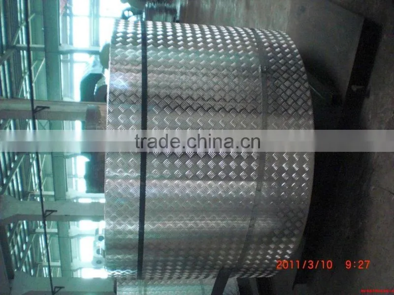 bright surface 3003 Embossed aluminum coil