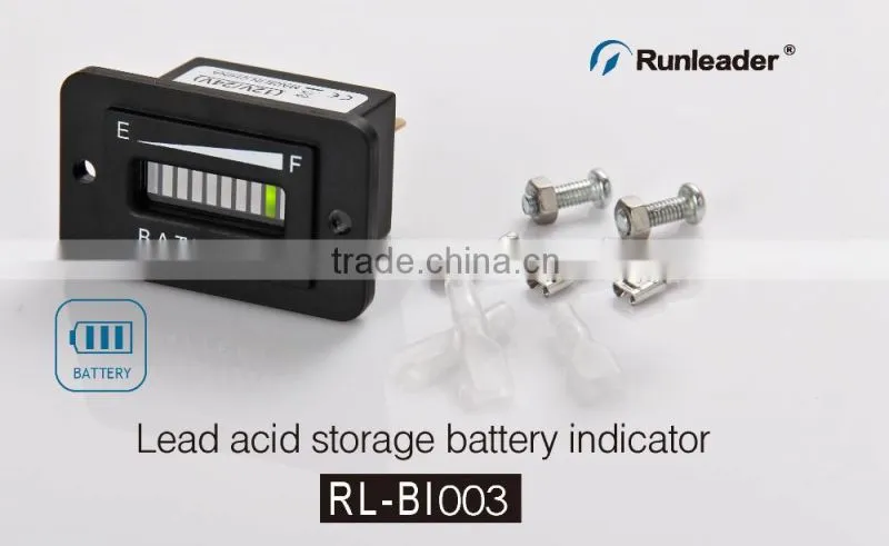 Lead acid storage battery Battery Indicator 12V 24V 36V 48V 72V