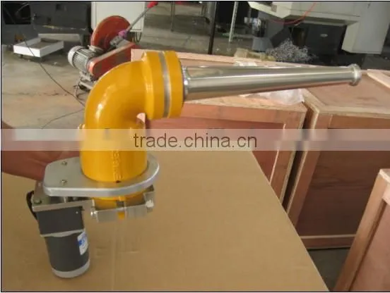 2015 New Small Electric Water Cannon with Jet nozzle (NPT 2.5" threaded) for fire fighting