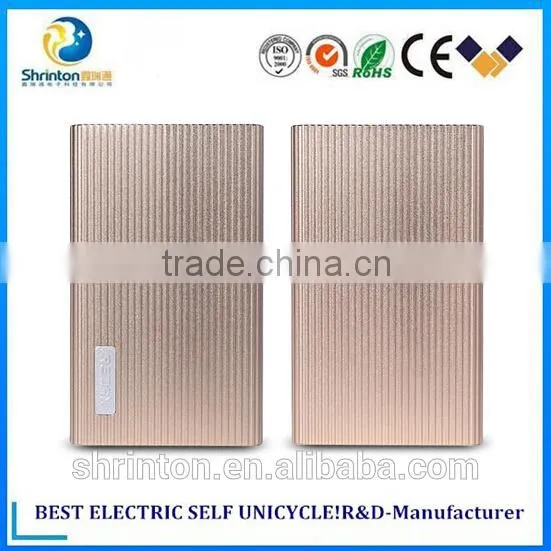 2015 new portable usb charger 8000mah bluetooth power bank