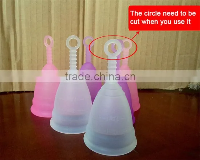 OEM feminine hygiene platinum liquid silicone medical oem menstrual cup