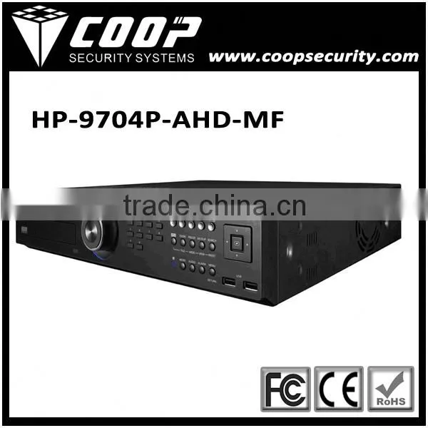 4 Channel Real Time Preview 1080P CVI DVR DMSS VMS H.264 Support Android iPhone IPad USB 2U 1080P 4CH CVR