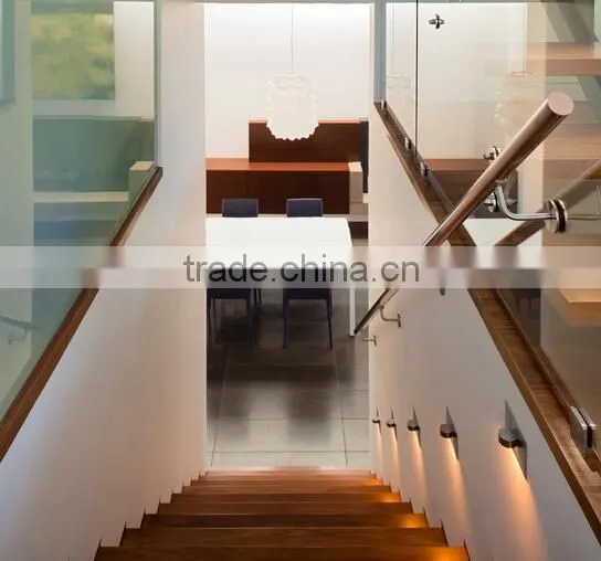 teak wood stair covering