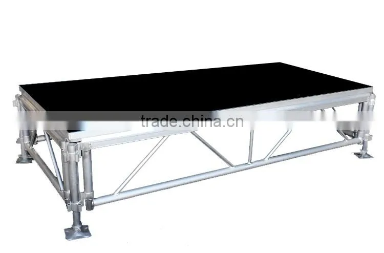 aluminum stages
