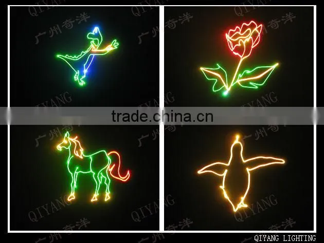 professional 4000mW 30K animation rgb stage laser light