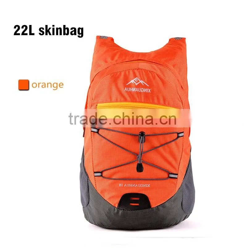 Wholesale colorful outdoor light foldable backpack, sports backpack