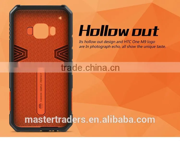 Original Nillkin Hanjiang II TPU PC Back Cover Protective Case For HTC One M9 MT-3540