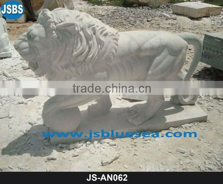 Black Lion Statue, Marble Lion JS-AN039Y More patterns for chosing!
