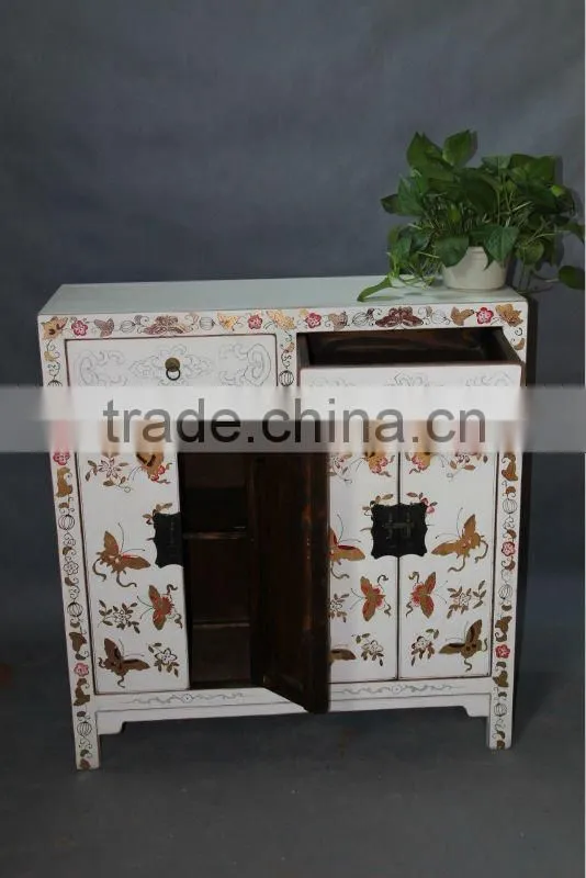 chinese antique furniture hand painted cabinet