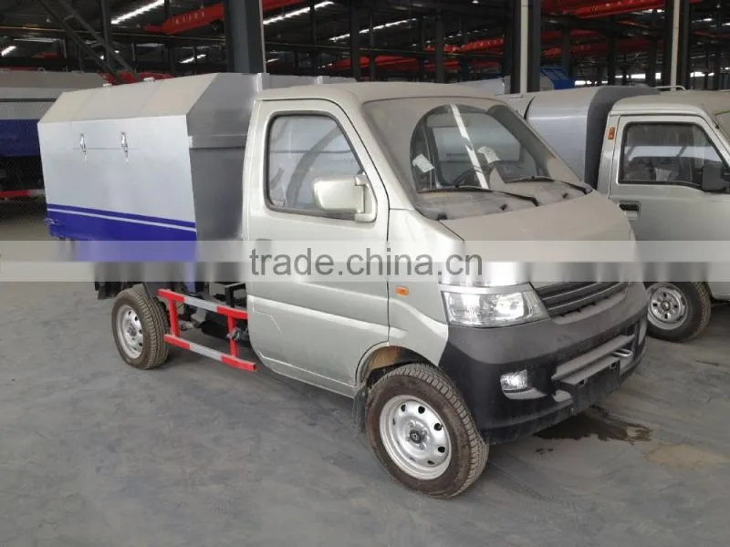 garbage dump truck, garbage collection truck, mini garbage collection vehicle