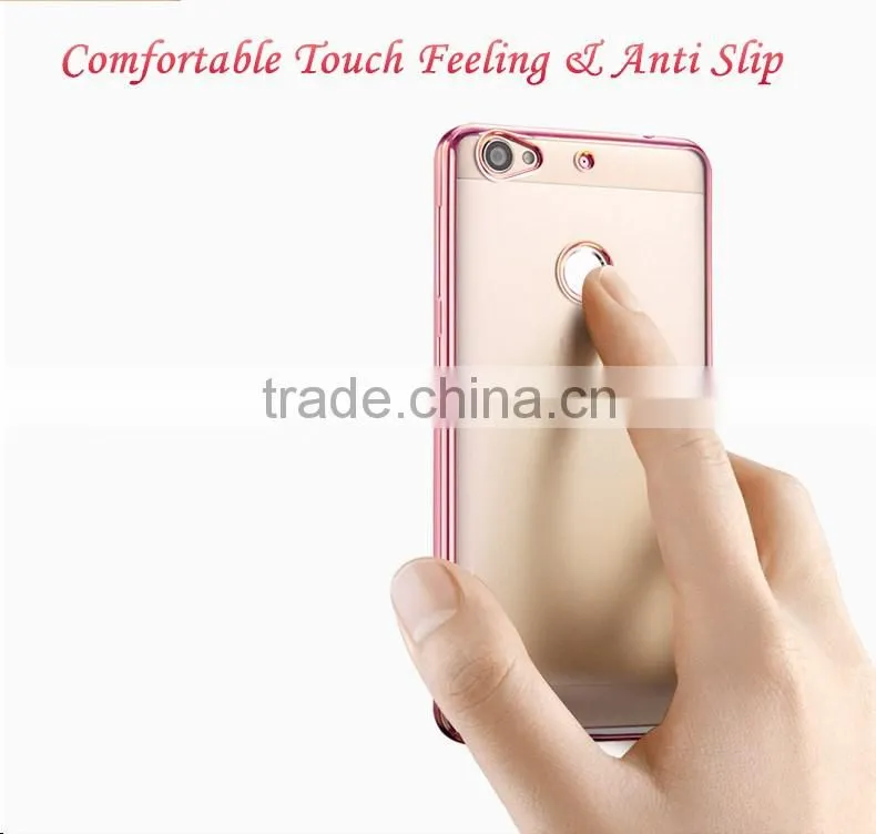 Keno Hot Selling Crystal Transparent Phone Cover Case for LeTV 1S, Mobile Phone Shell for LeTV 1S