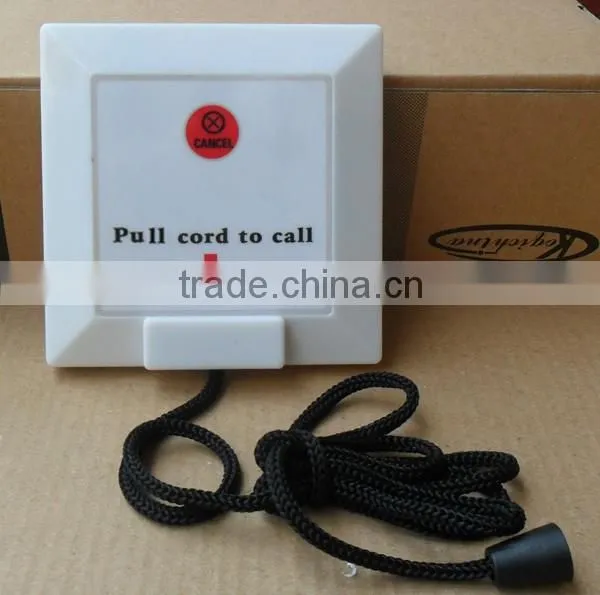 nurse call system for hospital patient pull button and nurse call watch pager