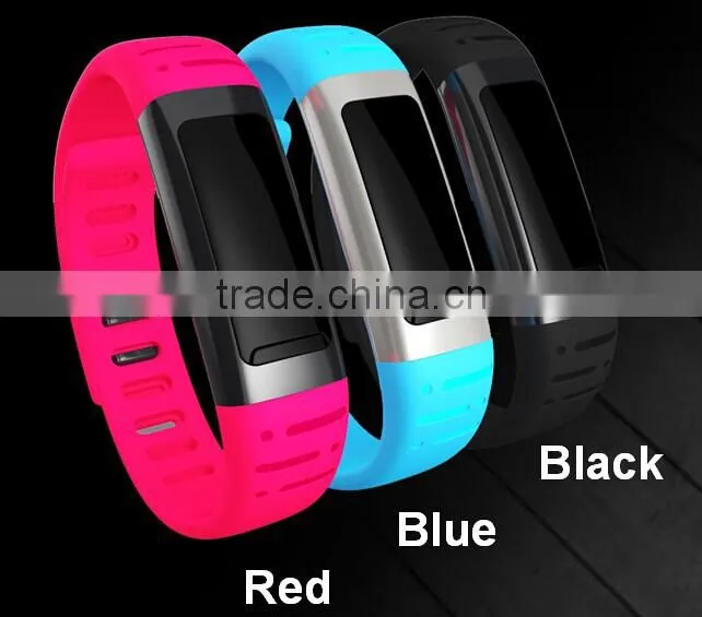 Waterproof good health Bluetooth Bracelet with pedometer wifi hotspots caller ID