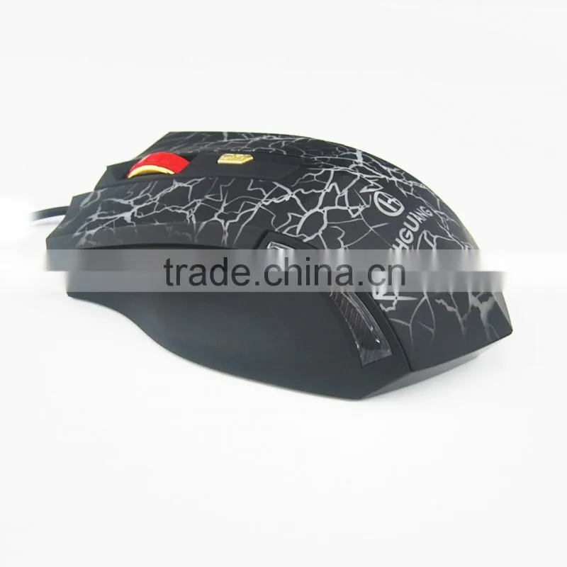 High-End New 1600 DPI 6 Buttons Wired Gaming Mouse Mice For PC Laptop