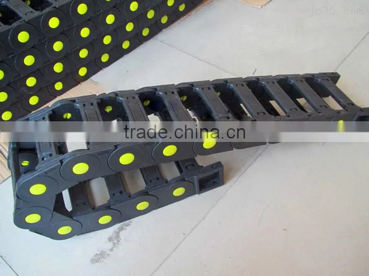 Ultra Durable Delicate Bridge Type Plastic Drag Chain For Machinery
