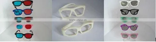 Plastic Green-Magenta 3D Glasses