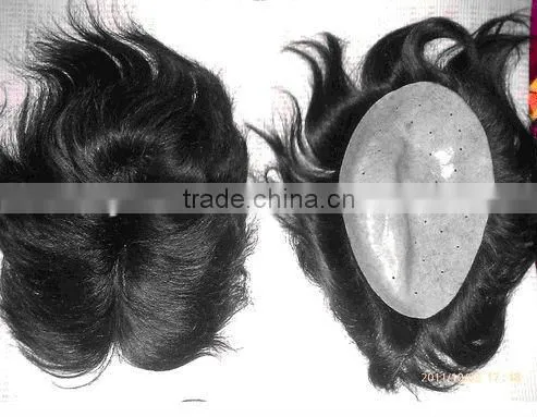 Alibaba express natural human hair toupee for women, hair replacement for women, thin skin toupee for women