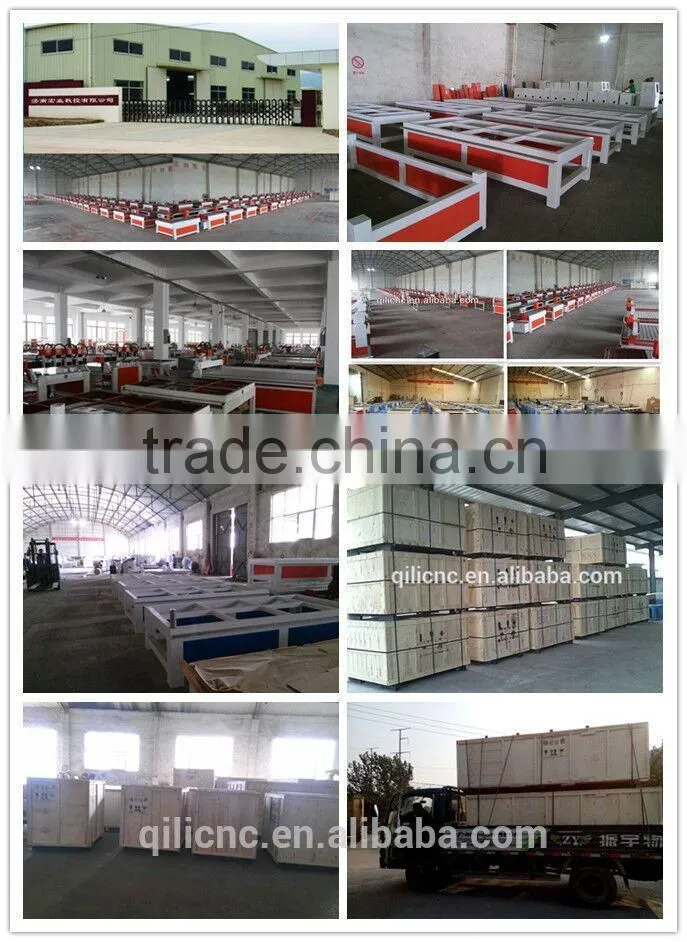 Cut & engrave Advertisement materials engraving machine QL-1224 cnc router machine with Ncstudio control system