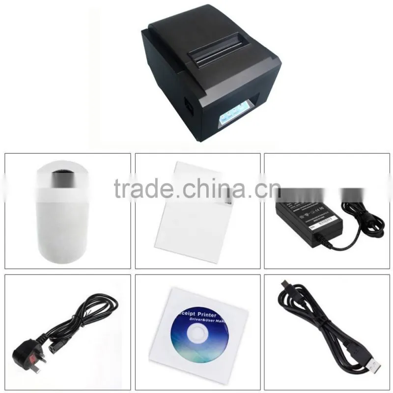 lowest price ethernet port printer, 80mm printer, ticket printer