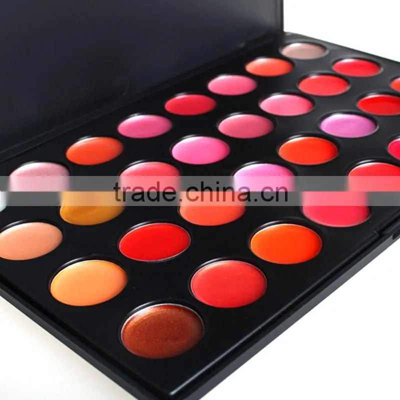 High Quality 32 Colors Lip Gloss Palette Makeup Lipstick Palette Lipgloss Cosmetic Set