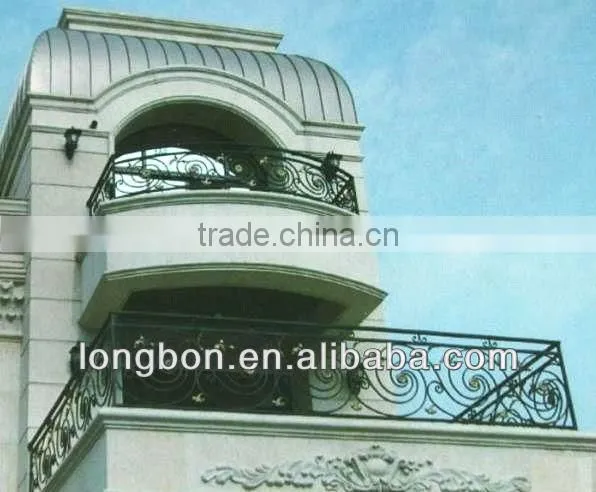 2013 Top-selling wrought iron balcony protection fencing