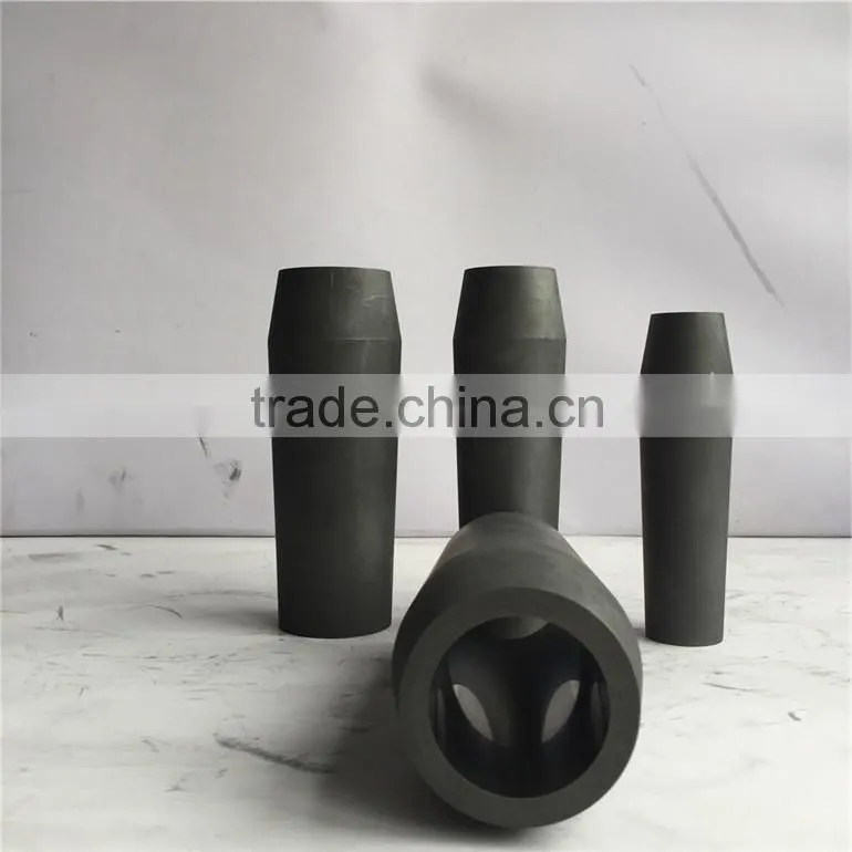 Tubular graphite mold for copper casting