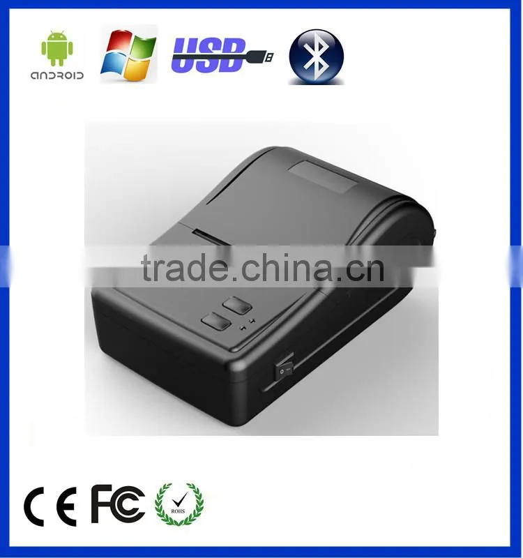 2016 Bluetooth mini thermal receipt printer for laptop