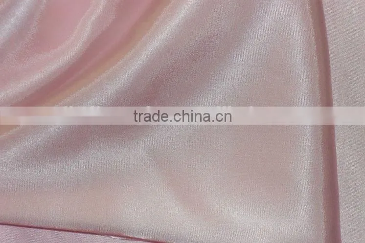 Wholesales 2014 new design silk satin polyester fabric for women for Dress,underwear,nightgown,garment, lining etc