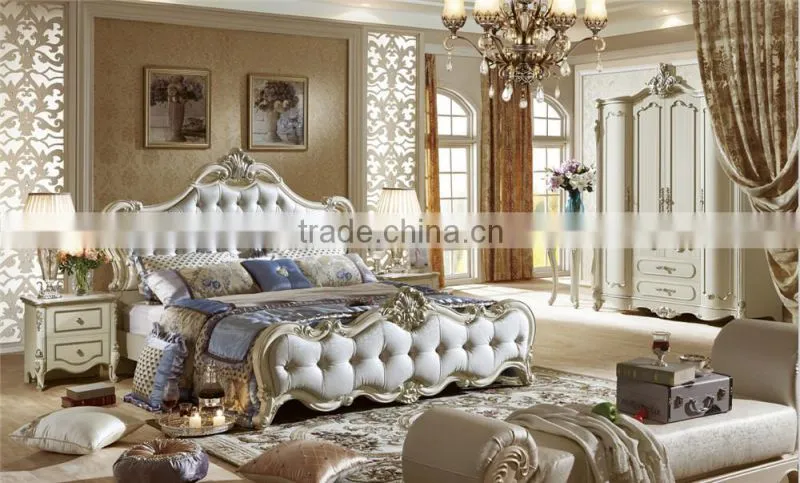 Solid wood bedroom furniture bed on sale india import furniture
