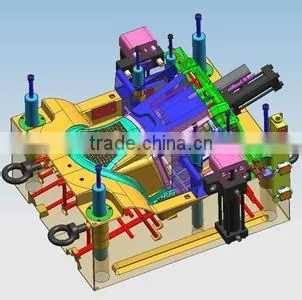 Folding Plastic Injection Stool Moulds Company Plastic Baby/ Round Stool Mould