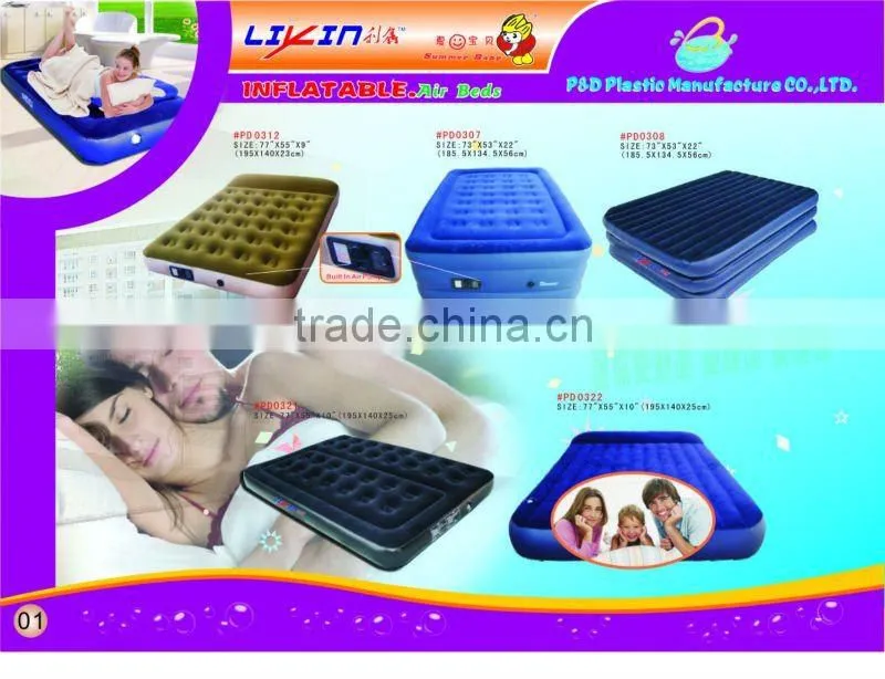 Hot sales inflatable air bed for bedroom furniture
