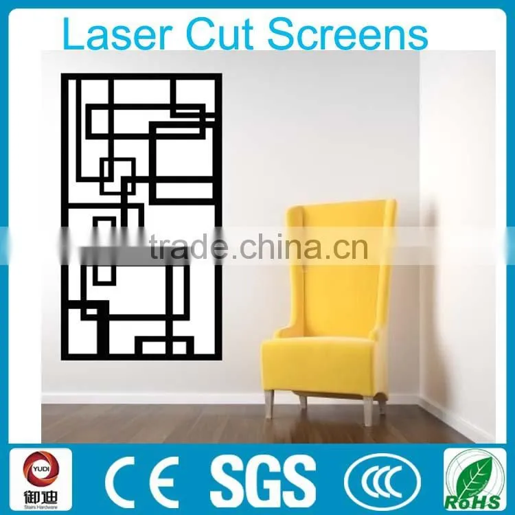 prefrab metal cut art screens