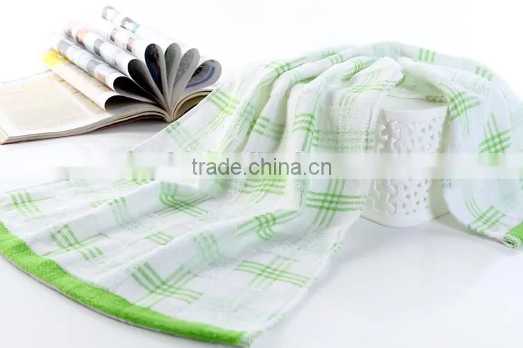 high quality 100% cotton face towel supplier in China