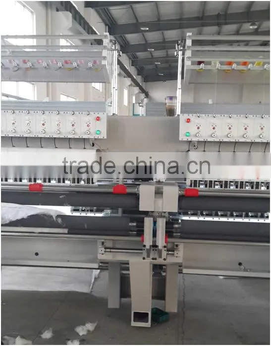 2015 New! Double Roller quilting embroidery machine price