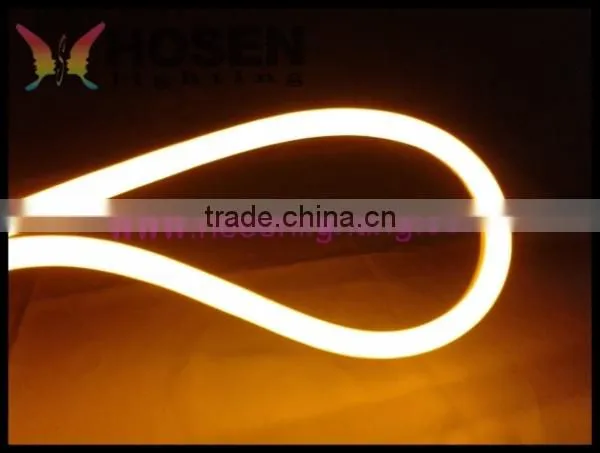 2014 high quality led flexible rainbow led neon light with colo jacket