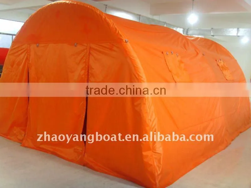Inflatable tent