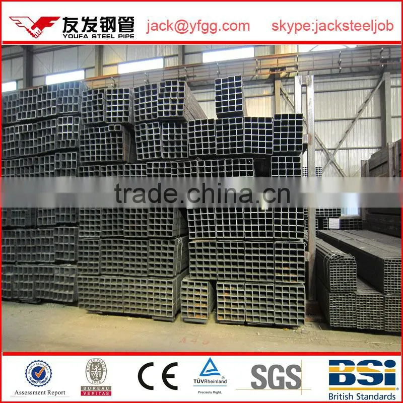 4.75mm 100 x 100 ms square tube steel LGJ