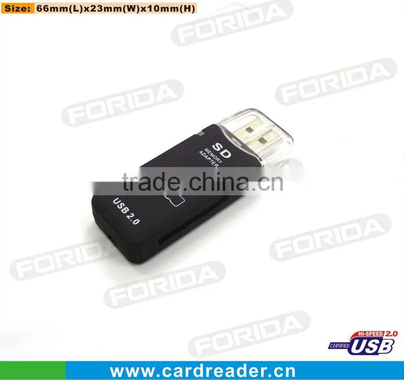Mini hot usb adapter sd card reader