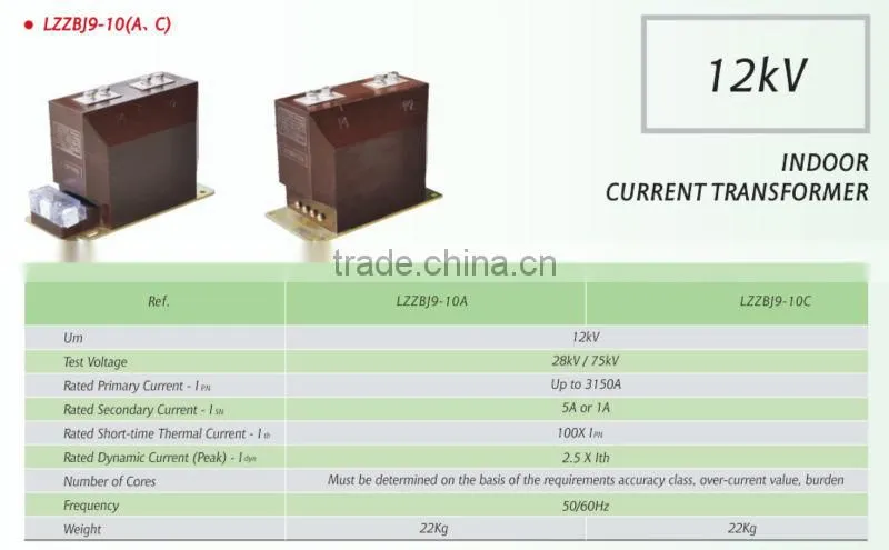 LZZBJ9-10A Instrument transformer