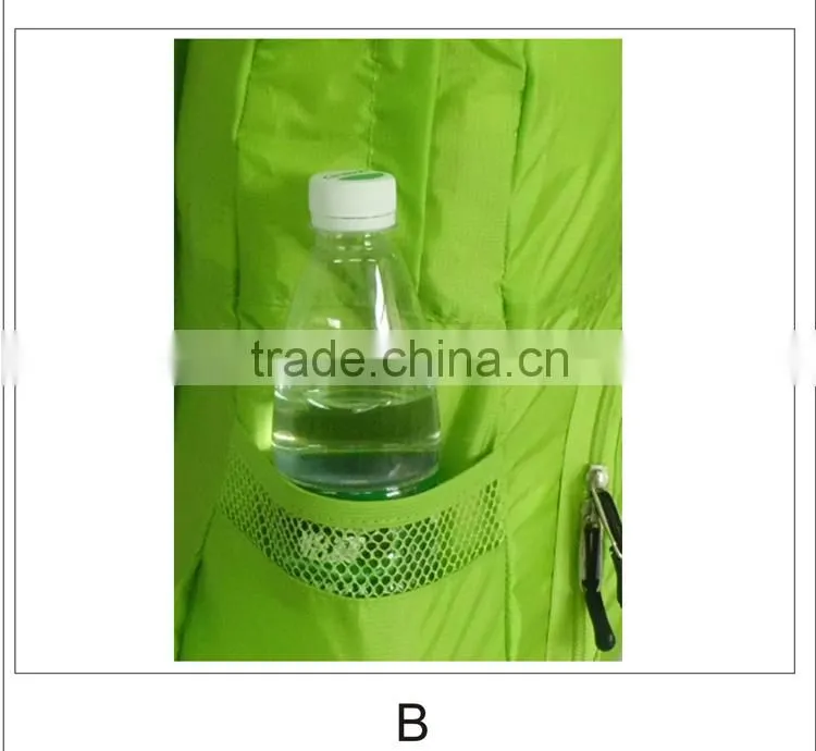 Polyester outdoor sport backpack,professional fashion sports backpack,lightweigh travel folding backpack
