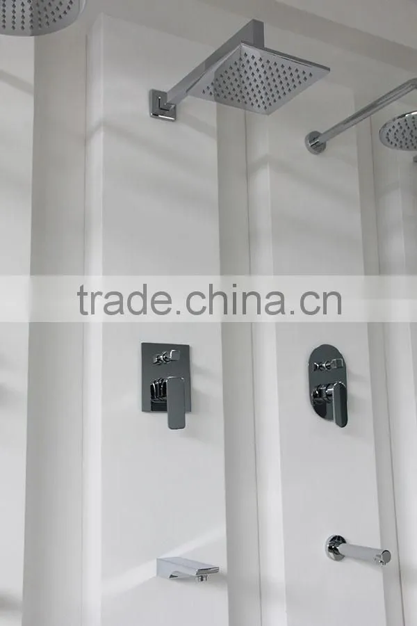 Bathroom Rain shower head set watermark wels with bathtub faucet B3