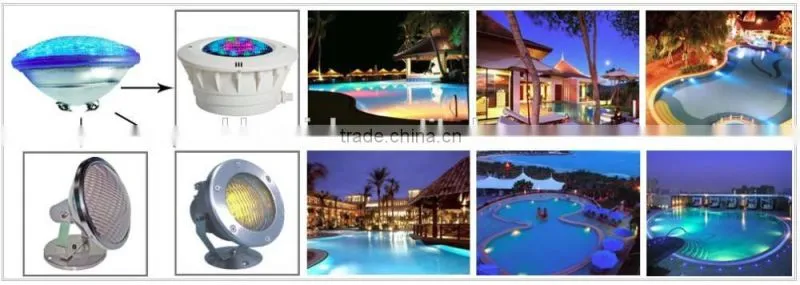 White Embedded Underwater LED Pool Light For Ponds